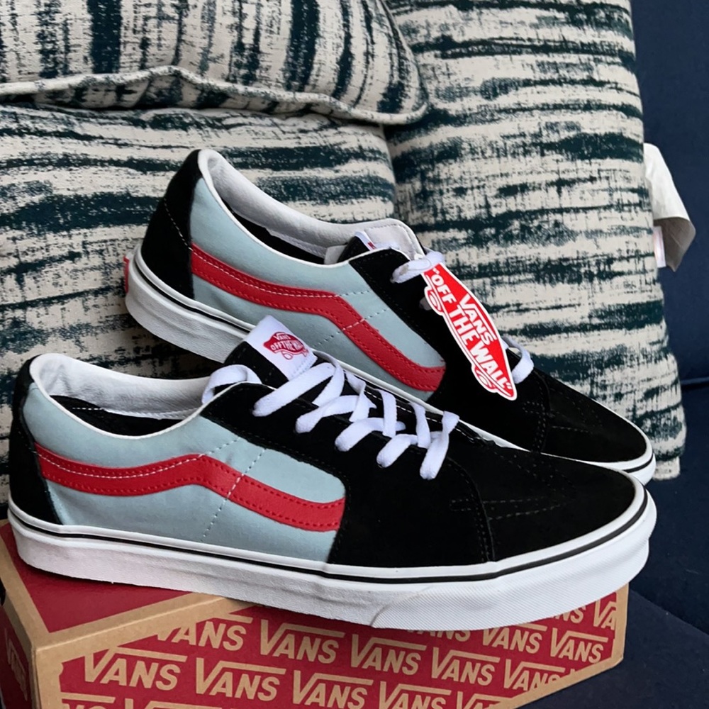 Vans Sk8-Low 2-Tone Black/Winter Sky WMNS - Picture 7 of 16